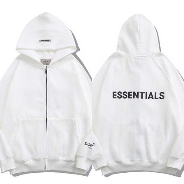 

essentials men's luxury tracksuits sweatshirts fashion zipper hoodies men women sportswear pant suit hooded sweater casual pullover co, Gray