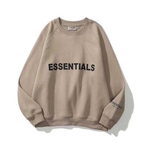 

men's luxury essentials tracksuits sweatshirts letter men women couple loose sportswear pants suit sweater hoodie casual pullover swea, Black