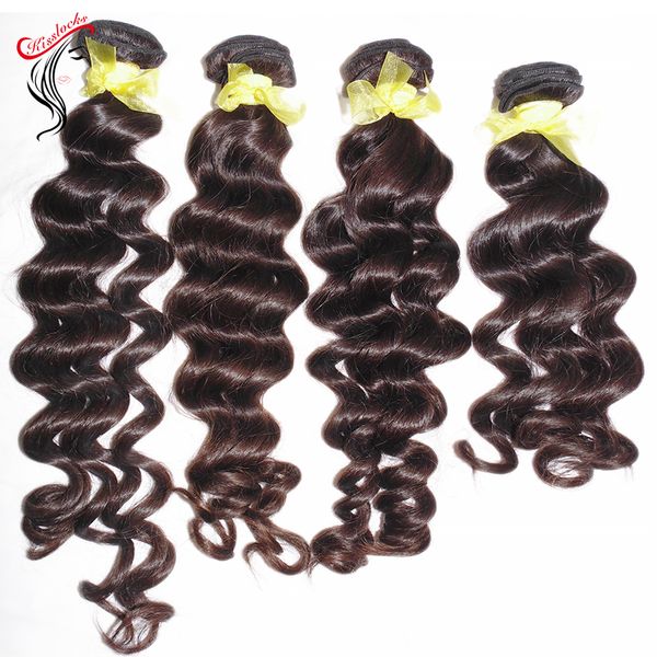 

unprocessed natural raw vietnamese loose bouncy curly human hair weft 4pcs/lot original luster, Black