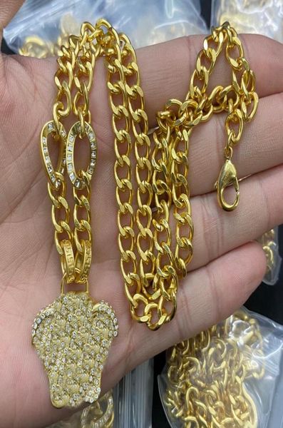 

fashion new designed pendant hollow out greca grecamania women039s chain necklace banshee medusa head portrait 18k gold plated 1522213, Silver