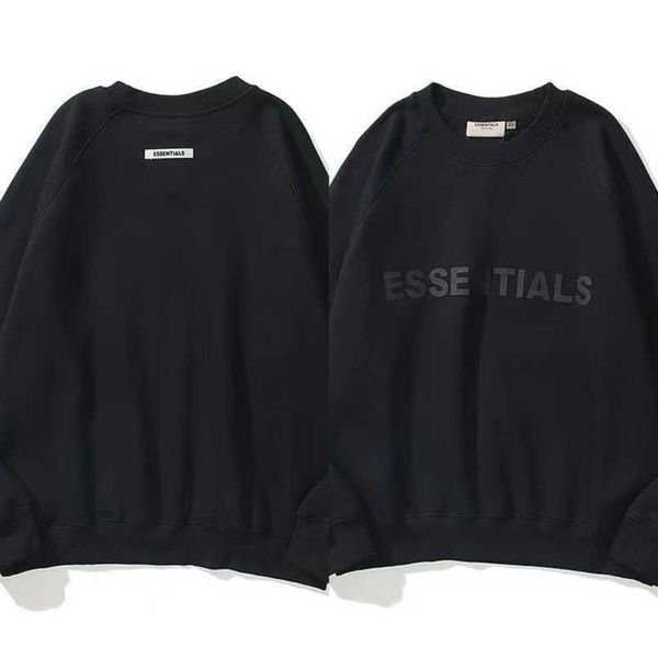 

luxury essentials men's tracksuits sweatshirts letter men women couple loose sportswear pants suit sweater hoodie casual pullover jack, Gray