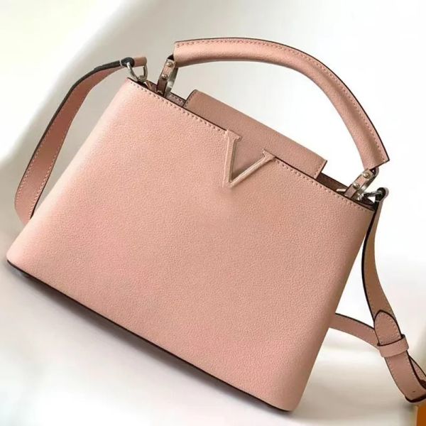 

womens handbags purses designer bag luxury genuine leather woman clutch birkin handbag litchi pattern pochette with gold hardware totes