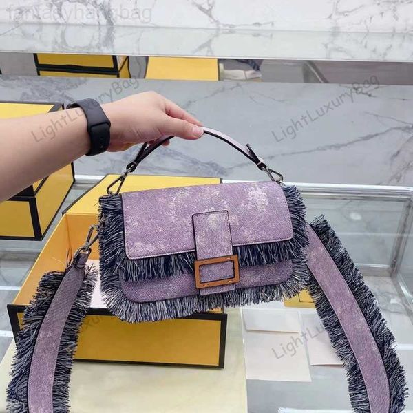 

luxury saddle crossbody fends bags for womens multicolor handbag designer sling bag baguette tote shoulder purses woman 7afashion wallet 2dt