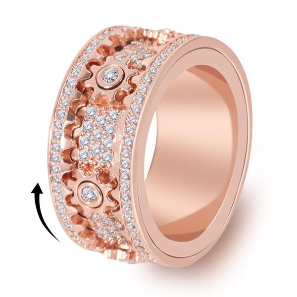 

2022 new mens rings 5a quality ring width fashion brand vintage ring engraving, Silver