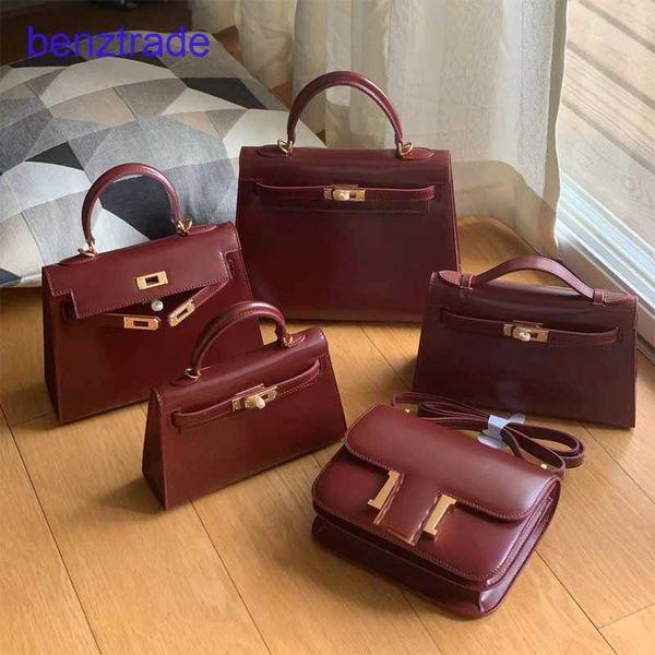 

designer herme kely bags for women price hand box cowhide shoulder messenger mini texture bla silver button tide