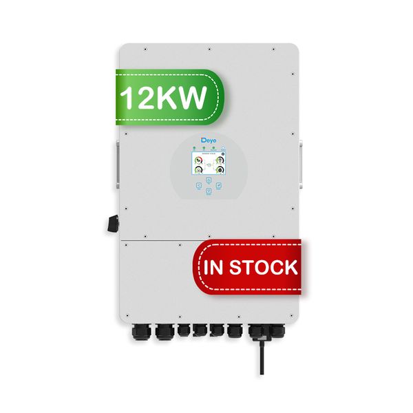 

deye solar hybrid inverter 3 phase 3.6kw 5kw 8kw 10kw 12kw mppt green power inverter