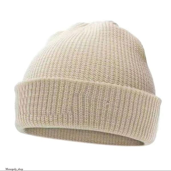 

mens winter luxury knitted hat brand designer beanie cap men women autumn winter wool caps casual fitted fashion, Yellow