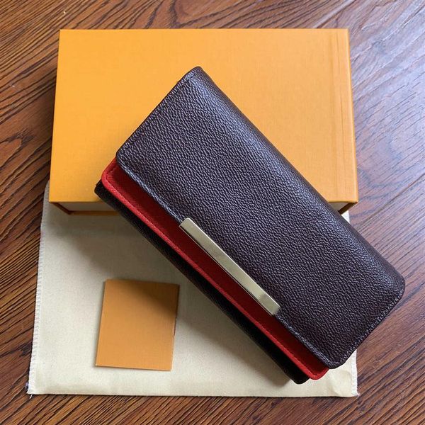 

whole red bottoms lady long wallet multicolor designer coin purse card holder original box women classic zipper pocket252n, Red;black