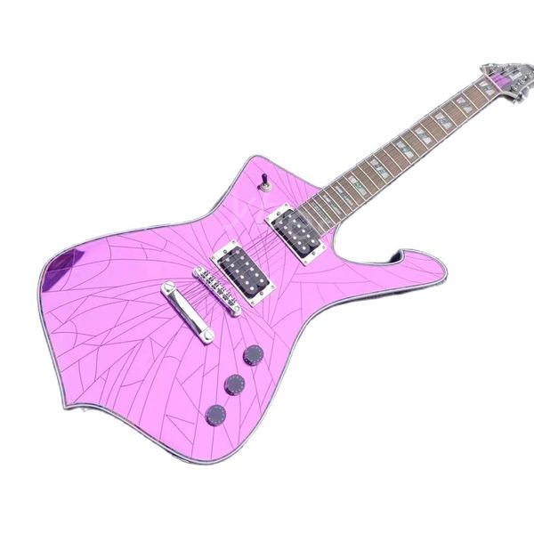 

lvyoem 6 string electric guitar broken mirror delivery