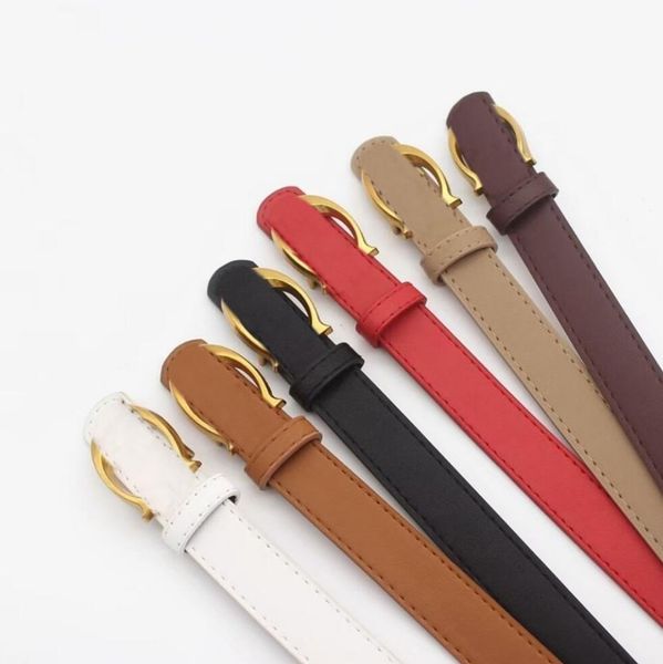 

women designers belts genuine leather fashion letter buckle accessories waist belt 6 color classic leisure versatile jeans dress womens belt, Black;brown