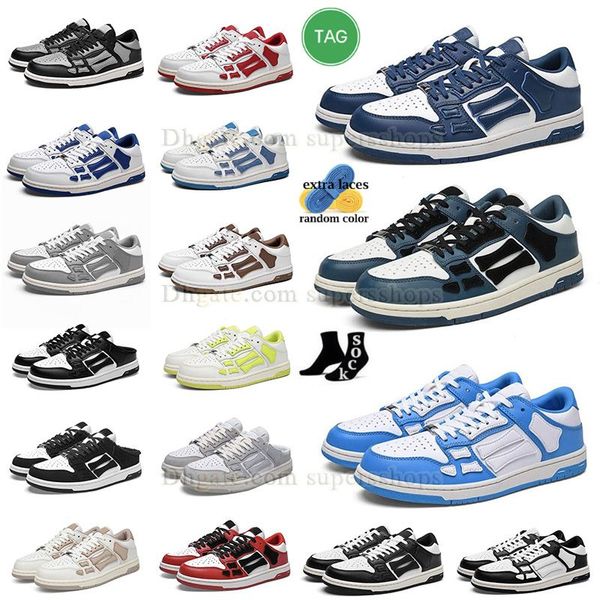 

aiviiri skel low running shoes casual wholesale og mens womens eur 36-44 black white green navy blue flouresence yellow red pink brown light
