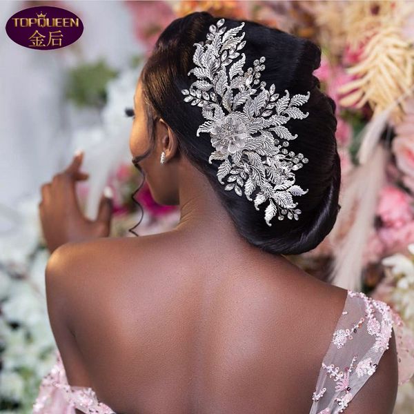 

silver tiara earrings hair hoop baroque crystal bridal headwear crown rhinestone with wedding jewelry diamond bridal crowns headpieces hp512