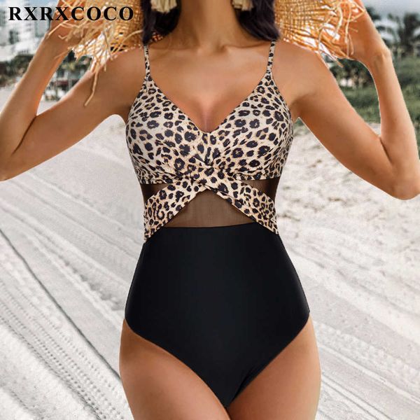 

swim wear rxrxcoco one-piece swimsuit solid swimwear push up women bodysuit see-through backless beachwear female bathing suits 2022 t221208