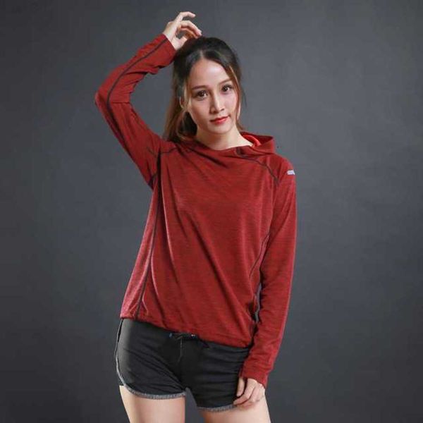 

women breathable yoga shirt seamless gym crop running sport hoodies fitness training shirts workout casual gymweare0c0