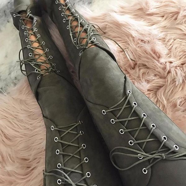 

women's leggings lace up suede women bandage pants autumn winter legging slim long trousers ladies pencil, Black