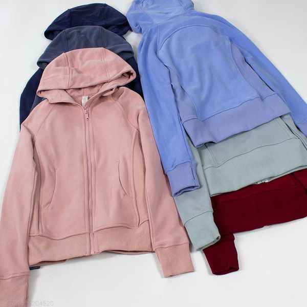 

dn38 women's hoodies outdoor fashion brang lu's 3.0 2023 new winter thicken warm long sleeve define jackets coat with pockets spor, Black