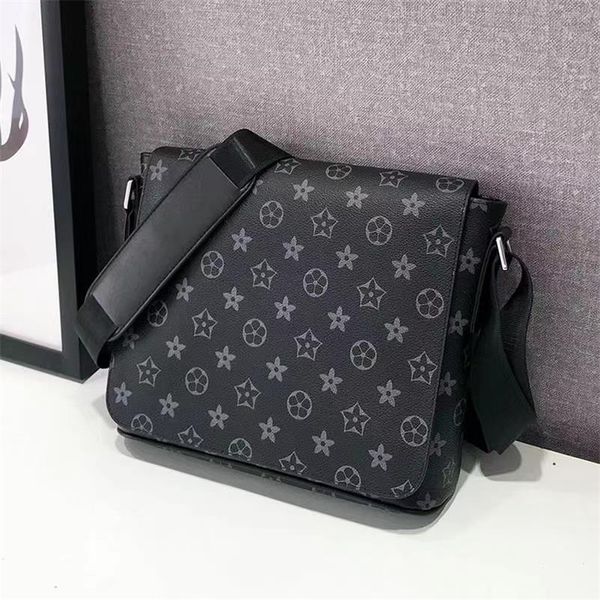 

evening bags luxurys men's bag checkerboard shoulder women messenger handbag three-in-one mahjong wallets combination three-piece small