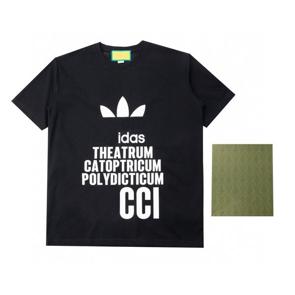 

men's plus tees & polos round neck embroidered and printed polar style summer wear with street pure cotton m set shorts tshirt set 211s, Black;brown