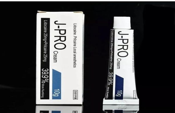 

beauty items 10g jpro 399 jpro tube numbing tattoo cream before makeup body eyebrow eyeliner lips1342991