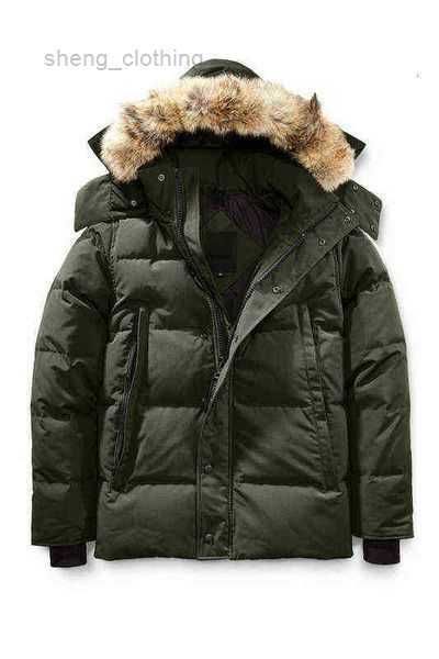 

2022 men winter down coats parkas jassen chaquetas outerwear wolf fur hoodeds manteaus wyndhams jacket coat hiver doudounes 61, Black