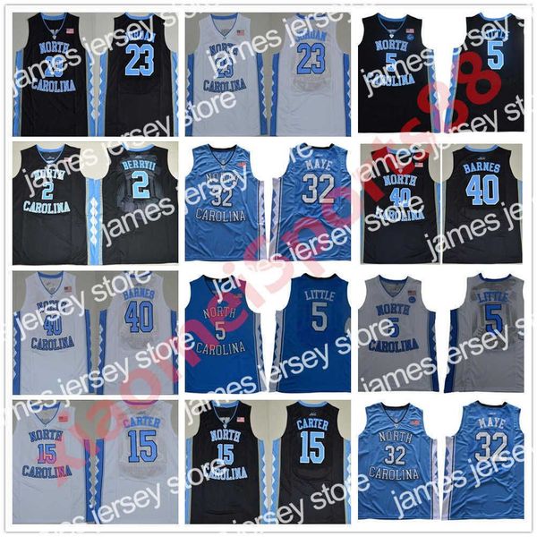 

basketball jerseys ncaa basketball jersey 5 nassir little carter 32 luke maye north carolina tar heels michael college barnes vince unc blue, Black;red