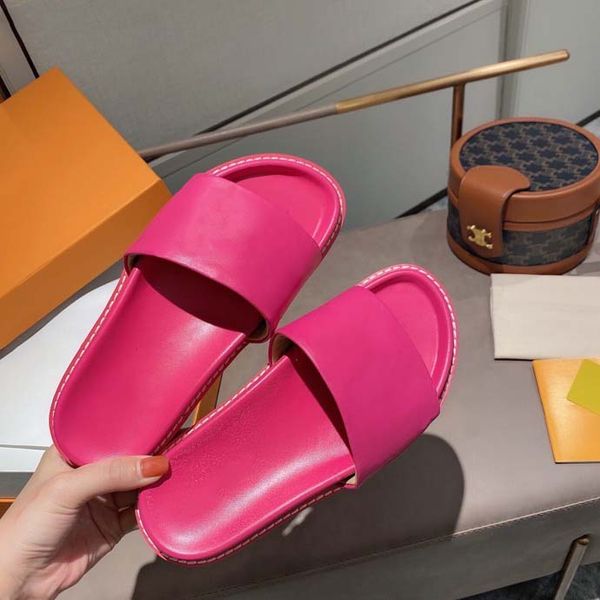 

luxury slipper designer sandal italy brand slides women slippers flat bottom flip flop sneakers boots casual shoe by 9 0140, Black