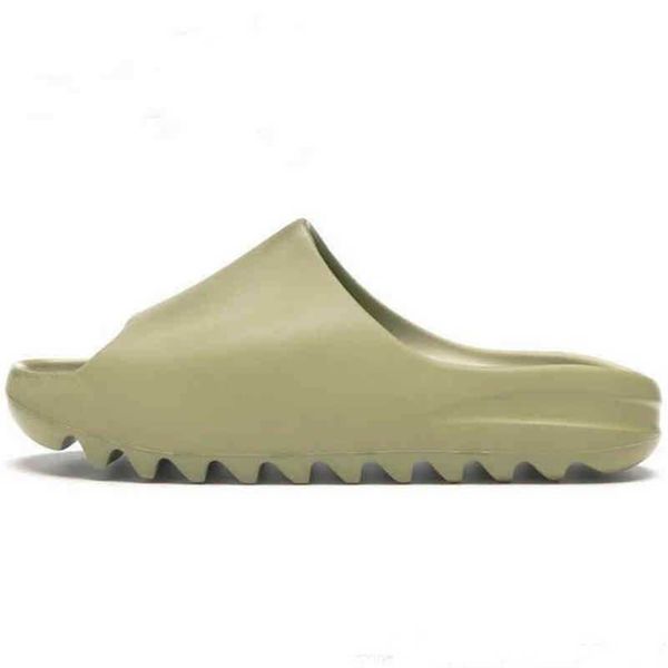 

yeesys kanyes slipper west slides graffiti bone resin desert sand slippers summer brown flat men women beach foam runner size 36-45f60m, Black