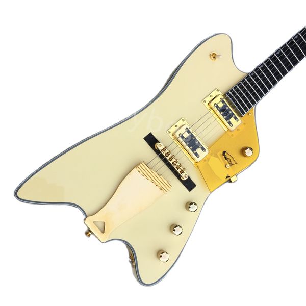 

lvyoem 6 string electric guitar cream finish gloss beautiful delivery