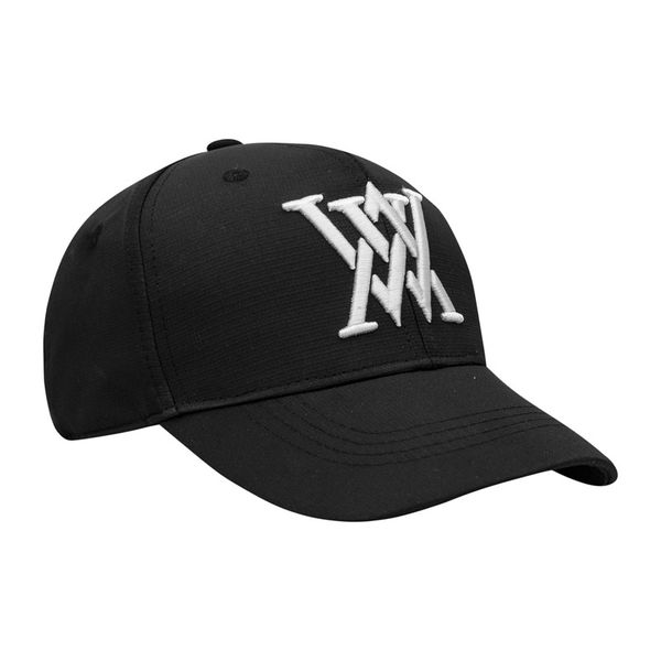 

golf hat black and white color cotton embroidery baseball caps outdoor sports leisure fashion cap, Black;white