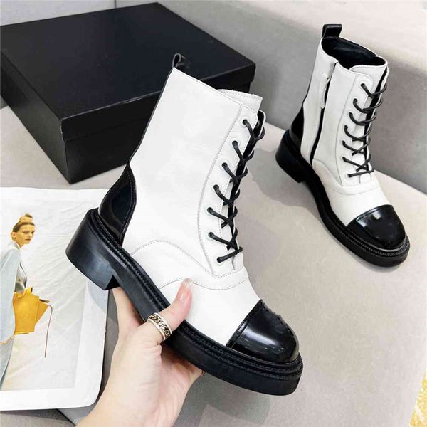 

luxury design boots fashion channel women retro decoration winter warm snow non slip high heel martin knight tassel casual socks boots 08-01, Black
