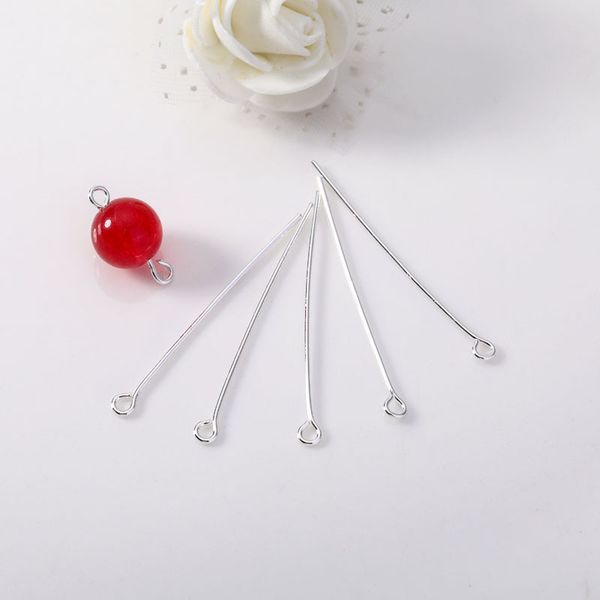 

silver color eye pins for jewelry making diy crafts findings wholesale