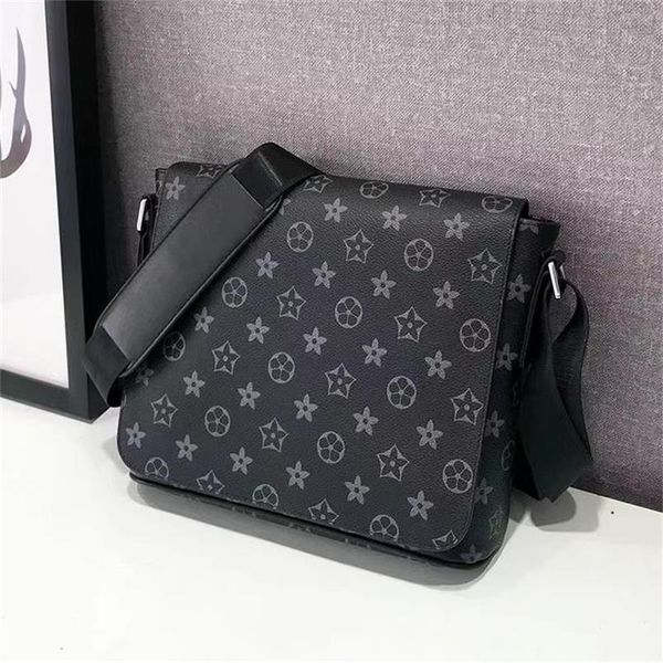 

2022 evening bags luxurys men's bag checkerboard shoulder women messenger handbag three-in-one mahjong wallets combination three-piece
