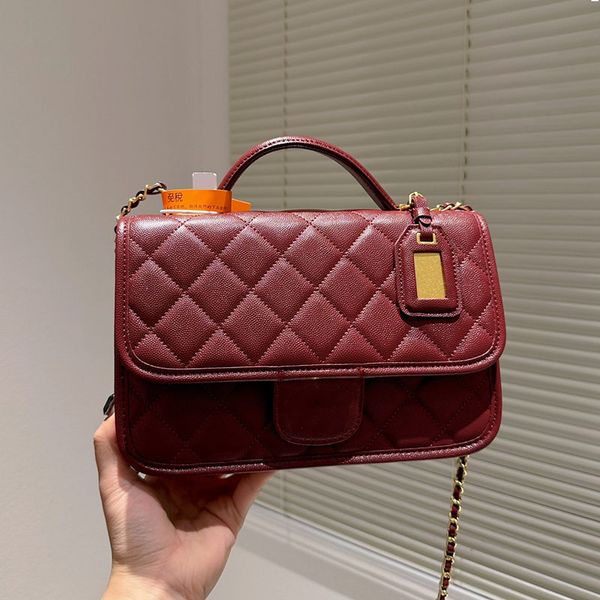 

22k womens vintage tofu mood flap quilted bags classic messenger handle totes gold metal hardware matelasse chain crossbody shoulder handbag