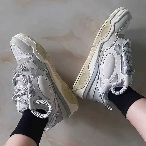 

dress casual hemp rope couple bread shoes 2022 summer new men's and women's round head thick sole versatile sneakers, Black
