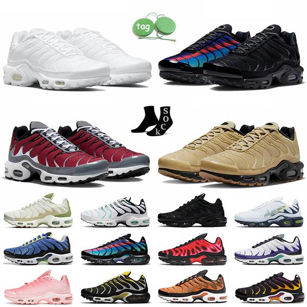 

plus tn tns terrascape running shoes big size 46 mens women unity university red triple white black mesh jogging trainers hyper blue atlanta