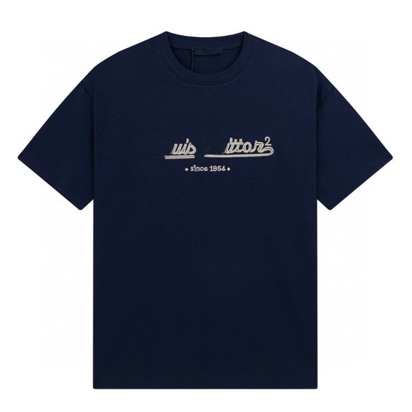 

2022ss spring and summer new shirt high grade cotton sweatshirts printing short pants sleeve round neck panel t-shirt size s-m-l-xl--xxxl, Black;brown