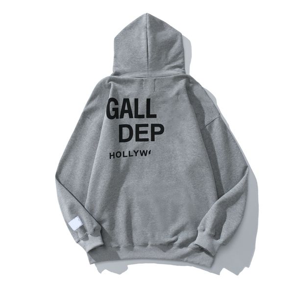 

mens hoodies sweatshirts designers galler yes fashion trend depts classic letter printed hoodie womens high street cotton pullover clothes, Black