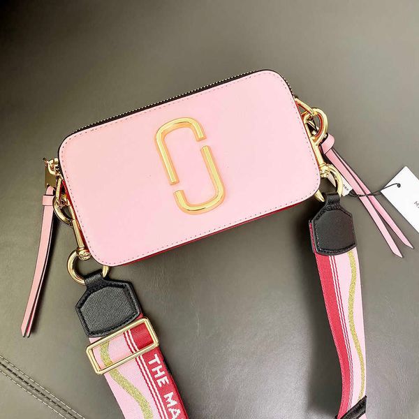 

luxury tote bag marc's jacob deisgner bag camera mj women's leather messenger small square color crossbody portable classic brand