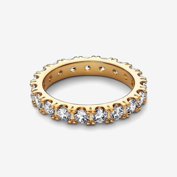 

s925 silver designer jewelry wedding rings for women diy fit pandora engagement diamond ring, Slivery;golden