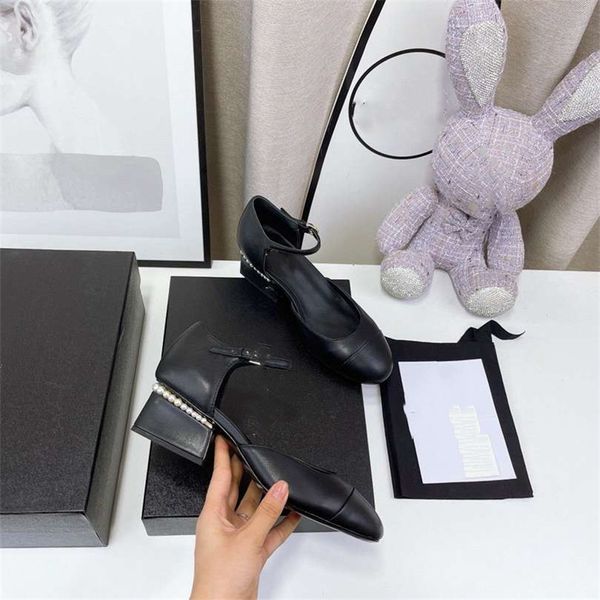 

dress shoes fashion channel women leather high heel letter logo party wedding tourism holiday casual flat shoes 01-05, Black