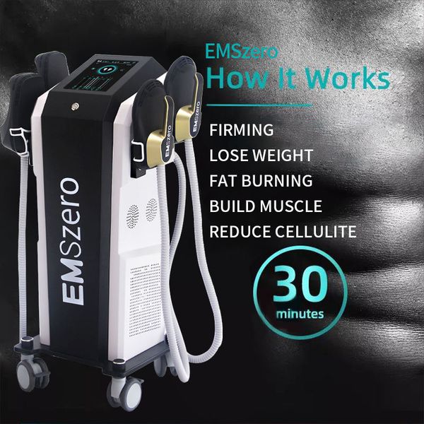 

5 handles hiemt slimming emslim rf fat burning body slimming ems electromagnetic muscle simulator machine
