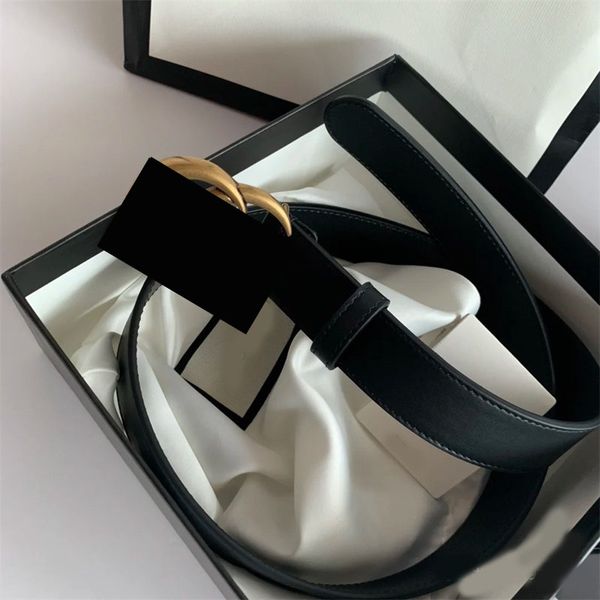 

smooth buckle belts for men designer waistbands vintage plated gold silver double letter cintura classic female ornament party dresses women, Black;brown