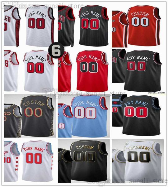 

college basketball wears printed basketball jerseys alex 6 caruso lonzo 2 ball demar 11 derozan nikola 9 vucevic zach 8 lavine patrick 44 wi, Black