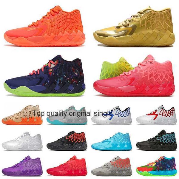 

2022 mb.01 men basketball shoes for sale rick and morty buzz city black blast queen citys rock ridge red not from here lamelo