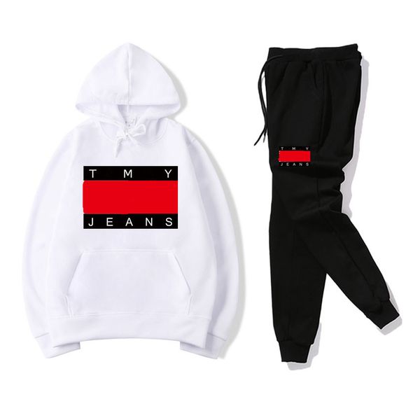 

men's and women's tracksuits hoodie designer brand clothes letter print sweatshirt casual jacket pants running or jogging size s--, Gray