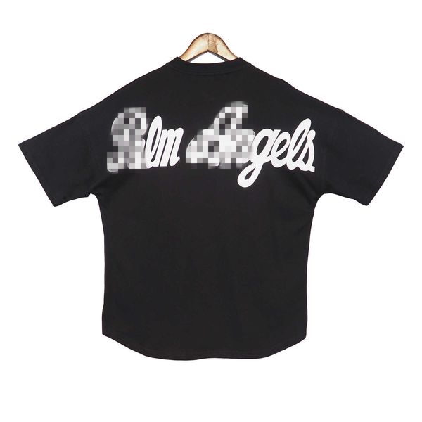 

t-shirt summer plan men angle cotton fashion designer casual short sleeve letter print shoulder loose women lovers high street tee le 6wh9, White;black