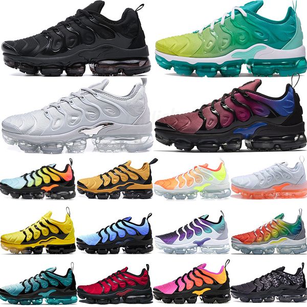 

2022 custom tn plus running shoes men women triple white black zebra blue orange grape mens trainers sports sneakers chaussures size 36-47 m
