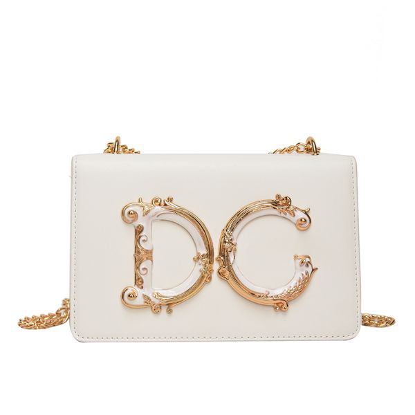 

classic premium leather shoulder bag designer luxury crossbody bags women chain d handbag fashion all-match handbags wallet female purse 230