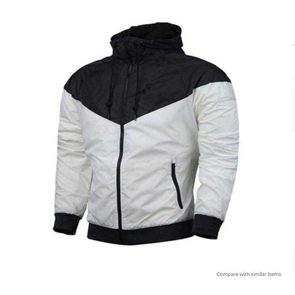 

autumn men jacket coat sports brand sweatshirt hoodie with long sleeve zipper windbreaker mens clothing hoodies 250g, Black;brown