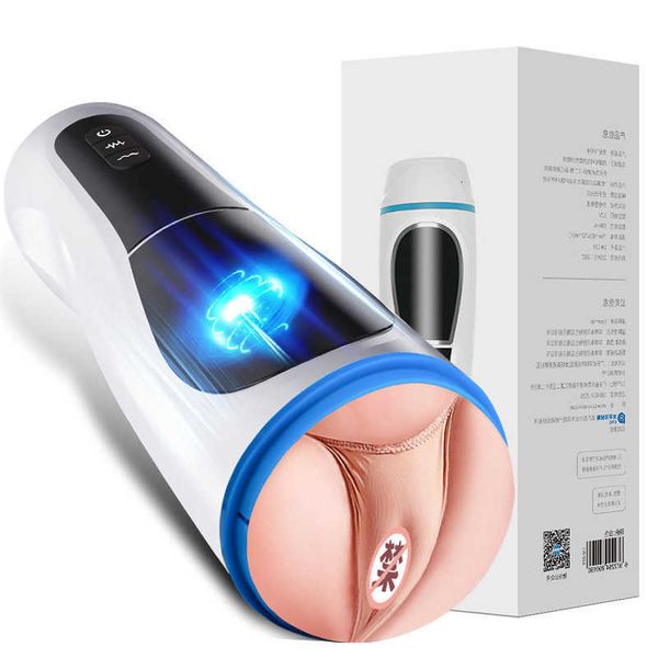 

toy massager concubine sucks airplane cup fully automatic pulse vibration crash sound deep throat male masturbator